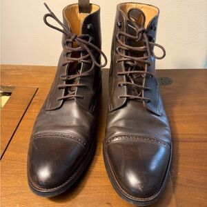 Suitsupply Dark Brown Dress Boots